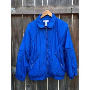 Vintage Janeve Nylon womens Jacket size medium